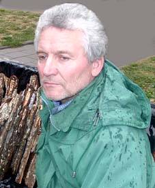 Liaudies meistras Algirdas Judickas. 2002 m. Danuts Mukiens nuotrauka