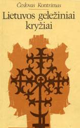 . Kontrimo knygos Lietuvos geleiniai kryiai (Vilnius, Mintis, 1991) virelis